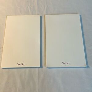 Cartier note 🗒️ books